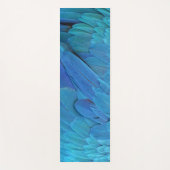 I'm blue - Macaw feathers Yogamatte (Vorderseite)