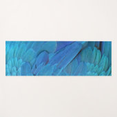 I'm blue - Macaw feathers Yogamatte (Vorderseite (Horizontal))