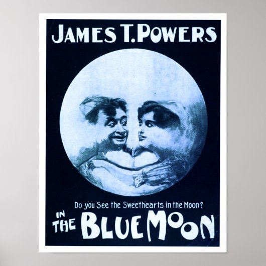Im Blue Moon Theatre Poster (Vorne)