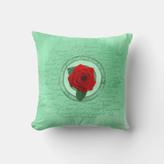 im Blütenwirbelpilz Kissen