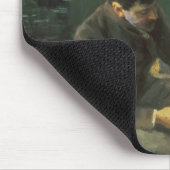 Im Boot 1888 Mousepad (Ecke)