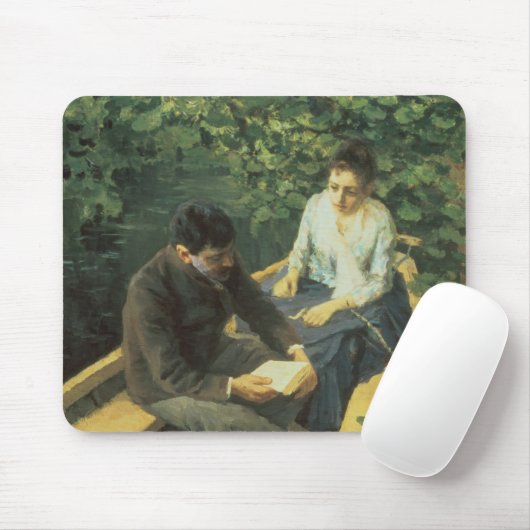 Im Boot 1888 Mousepad (Mit Mouse)