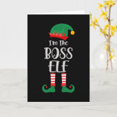 Im Boss Elf passt Weihnachten Karte (Gelbe Blume)