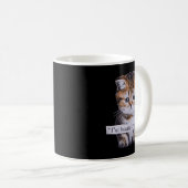 I'm Boutta Crash Out Funny Sarcasm Quotes Meme Cat Kaffeetasse (VorderseiteRechts)