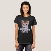 I'm Boutta Crash Out Funny Sarcasm Quotes Meme Cat T-Shirt (Vorne ganz)