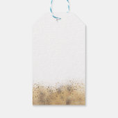 Im Brautparty des Meeresfrüchte-Schwanzes Geschenkanhänger (Rückseite)