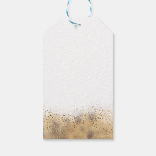 Im Brautparty des Meeresfrüchte-Schwanzes Geschenkanhänger (Rückseite)