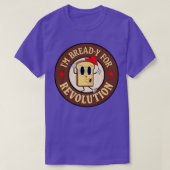 Im Bready for revolution lustig Verlassen Wing Puf T-Shirt (Design vorne)