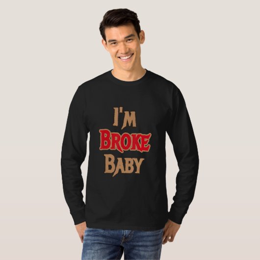 Im Broke Baby Sneaker Match Retro 14 Winterised T-Shirt (Vorne ganz)