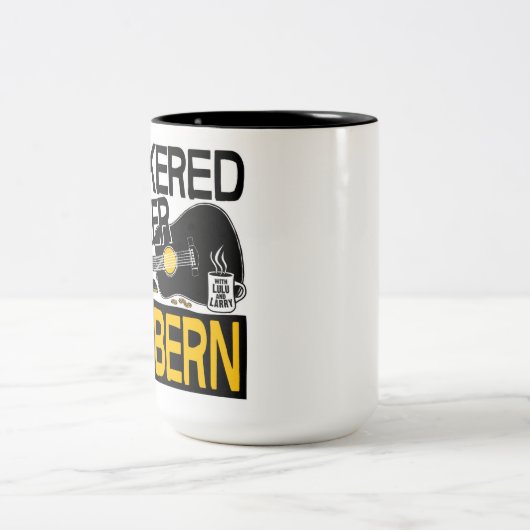 Im Bunkercoffee Cup gehackt Zweifarbige Tasse (Mittel)