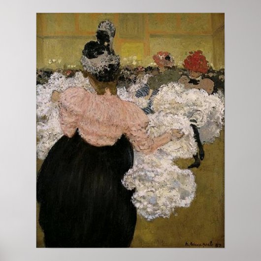 Im Burlesque von Henri Evenepoel Poster (Vorne)