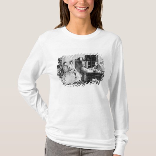 Im Büro des Anwaltes T-Shirt (Vorderseite)