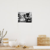 Im Büro des Anwalts Poster (Küche)
