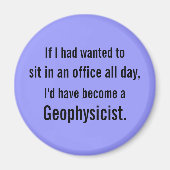 Im Büro feststecken - Anpassbar Magnet (Vorne)