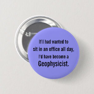 Im Büro feststeckend - Anpassbar Button