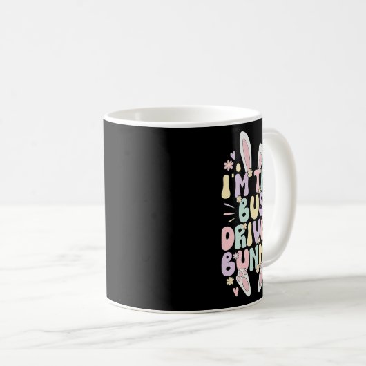 Im Busfahrer Ostersonnige Busfahrt Ostern Kaffeetasse (VorderseiteRechts)