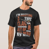 I'm Busting Clay Sports Shooter & Clay Pigeon Sho T-Shirt (Vorderseite)