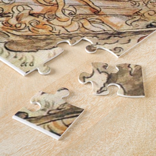 Im Carpenter Shop - Carl Larsson 1905 Puzzle (Seite)