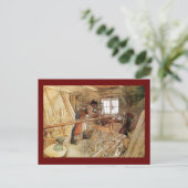 Im Carpenter Shop Postkarte (Stehend Vorderseite)