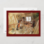 Im Carpenter Shop Postkarte (Vorne/Hinten)