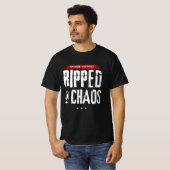 Im Chaos-Savage-Instinkt-T - Shirt gerissen (Vorne ganz)