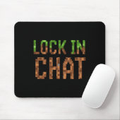 Im Chat einschließen - Retro-Videospiel Pixel Art  Mousepad (Mit Mouse)