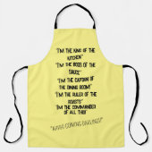 "Im Chef" Schürze, die Kleidung kocht Schürze (Vorderseite)