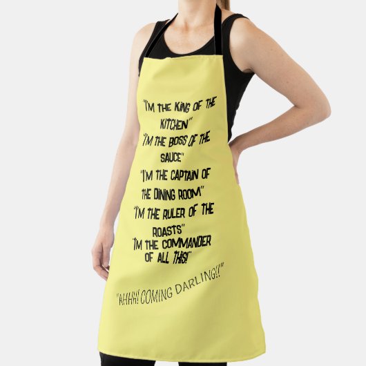 "Im Chef" Schürze, die Kleidung kocht Schürze (InSitu)