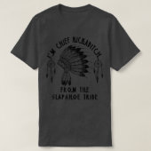Im Chefkickabitch vom SlapAhoe-Stamm  T-Shirt (Design vorne)