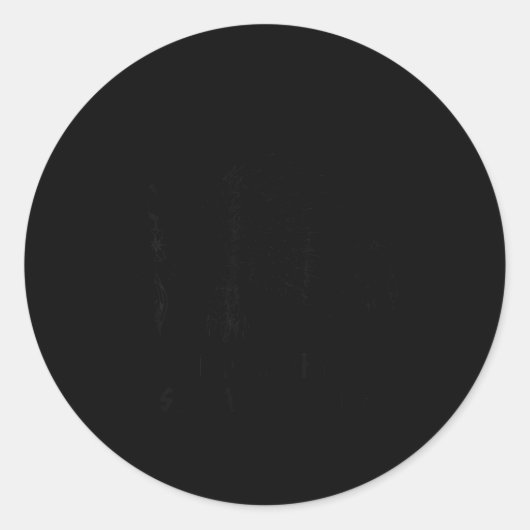 Im Chief Kicka From The Slapacute Ss Cute Ss Tribe Runder Aufkleber (Vorderseite)