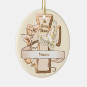 Im Christlichen Kreuz der liebenden Erinnerung Keramik Ornament (Rechts)