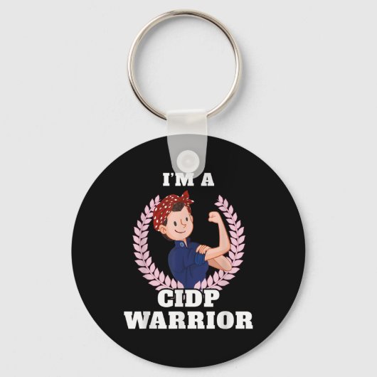 Im Cidp Warrior Cidp Bewusstsein Schlüsselanhänger (Vorderseite)