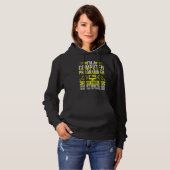 Im Computer-Programmierer löse ich Probleme V2 Hoodie (Vorne ganz)