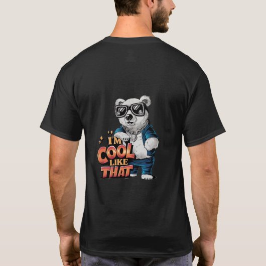 I'm cool  T-Shirt (Rückseite)