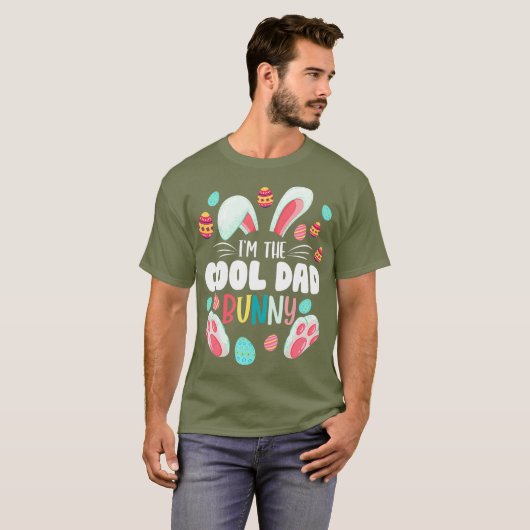 Im Coolen Vater Bunny Matching Family Oaster T-Shirt (Vorne ganz)