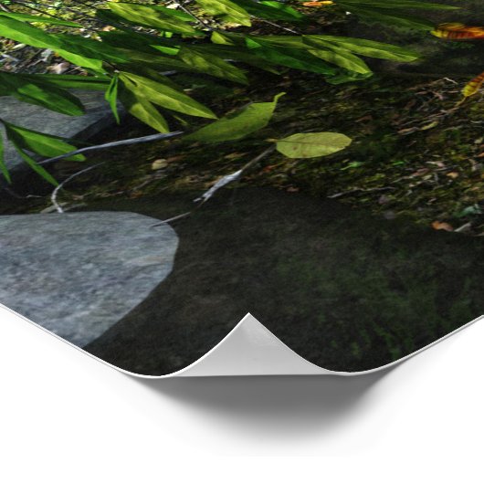 Im Creek Daz Studio digitale Kunst Poster (Ecke)