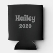 Im Cruise Mode Gold und Rosa Monogramm Dosenkühler (Rückseite)