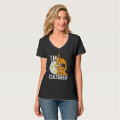 I'm Cultured Microbiology Microbiologist T-Shirt (Vorderseite Vollansicht)