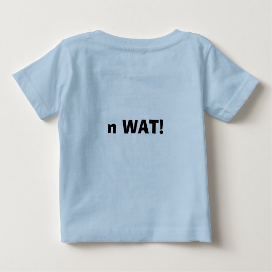 im DA beherrschen! Baby T-shirt (Rückseite)