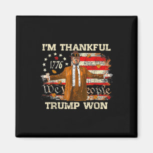 Im dankbaren Trump Won Erntedank Türkei Fall Männe Magnet