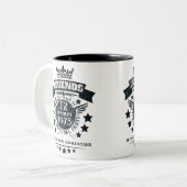 Im Datumsmonat waren die personalisierten Legenden Zweifarbige Tasse (Vorderseite Links)