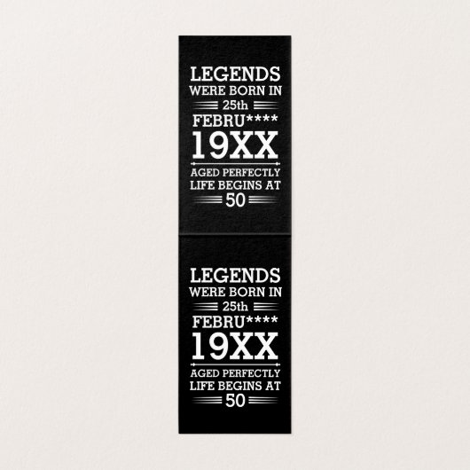 Im Datumsmonatsalter waren benutzerdefinierte Lege (Innenseite Aufgefaltet)