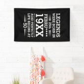 Im Datumsmonatsalter waren benutzerdefinierte Lege Banner (Insitu)