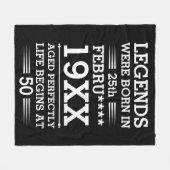 Im Datumsmonatsalter waren benutzerdefinierte Lege Fleecedecke (Vorderseite (Horizontal))