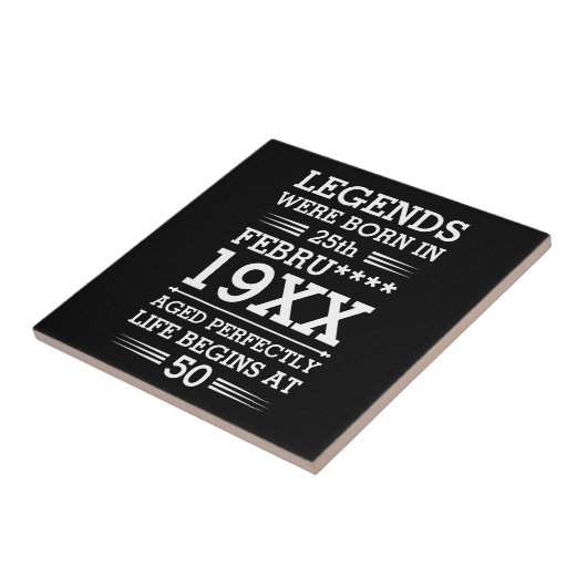 Im Datumsmonatsalter waren benutzerdefinierte Lege Fliese (Seite)