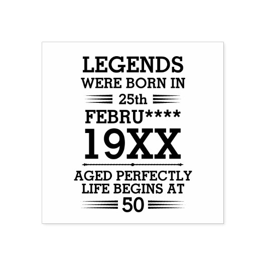 Im Datumsmonatsalter waren benutzerdefinierte Lege Gummistempel (Prägung)