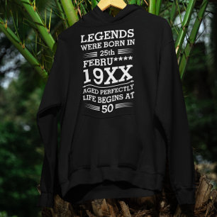 Im Datumsmonatsalter waren benutzerdefinierte Lege Hoodie