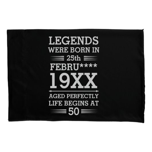 Im Datumsmonatsalter waren benutzerdefinierte Lege Kissenbezug (Vorderseite)