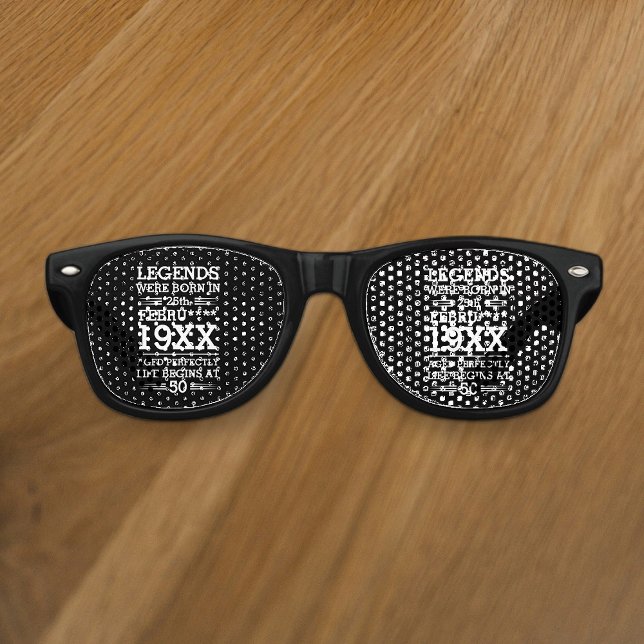 Im Datumsmonatsalter waren benutzerdefinierte Lege Partybrille (Von Creator hochgeladen)
