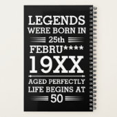 Im Datumsmonatsalter waren benutzerdefinierte Lege Planer (Rückseite)